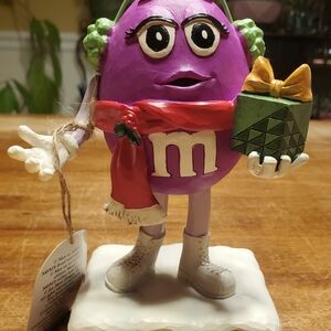 Jim Shore M&M'S,  Purple Character, "Sweet Surprise,"  6015684, Figure NWT!!